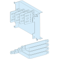 Prismaset p active - raccordement aval reporté nsx400/630 - fixe cde manet. - 4p