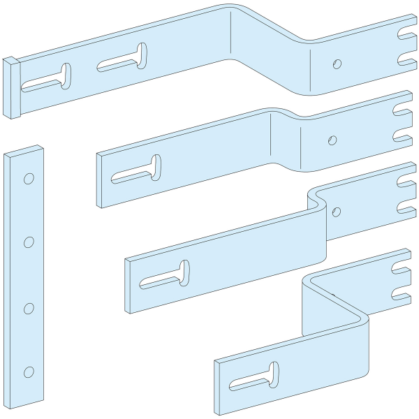 Prismaset p active - liaison jdb.v ns800/1000 - horizontal fixe - 4p