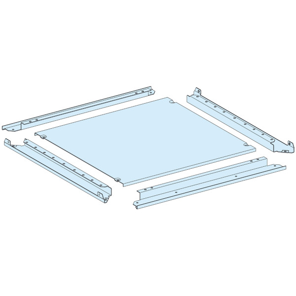 Prismaset p active - plaque passe-câbles pleine ip55 - l300 p400