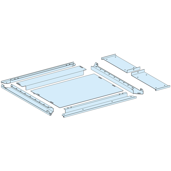 Prismaset p active - plaque passe-câbles pleine ip30 - l650+150 p600