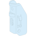 Prismaset g active - adaptateur support bridage câble-enveloppes 33-36m-lot de 2