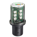 Schneider Electric Lampe de Signalisation Del Rouge Ba 15D 24 V