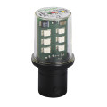 Schneider Electric Lampe de Signalisation Del Clignotante Vert Ba 15D 24 V
