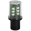 Schneider Electric Lampe de Signalisation Del Clignotante Vert Ba 15D 230 V