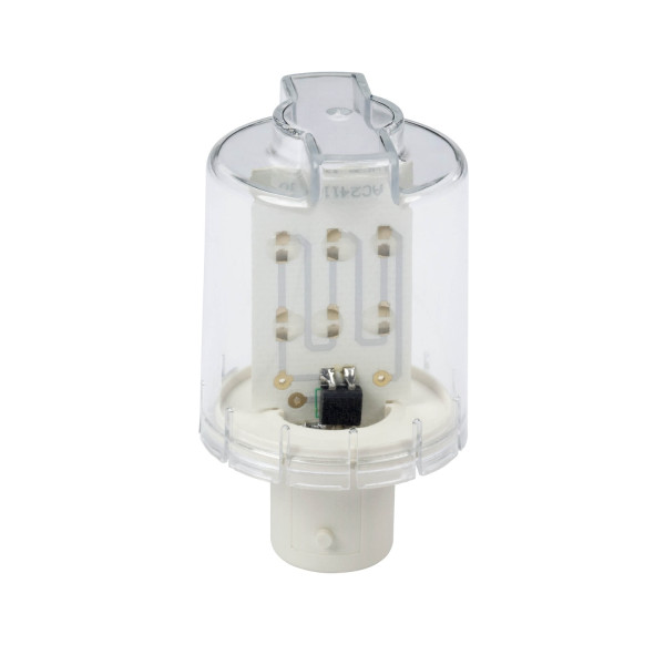 LED BA15D - STEADY LIGHT - 24 V AMBER SU