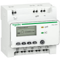 Compteur d’Usages électriques 5 TC Fermés Blanc Wiser Energy Schneider Electric