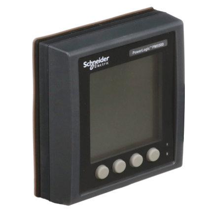 Powerlogic, centrale de mesure pm5563 ethernet+rs485, mémoire, 4e/2s, sans visu