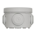 Boîte de dérivation Ø60 Schneider Mureva Box étanche 4 embouts Gris IP55