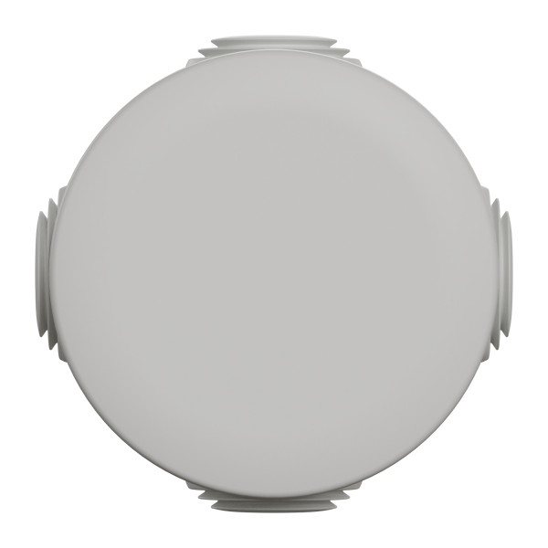 Boîte de dérivation Ø60 Schneider Mureva Box étanche 4 embouts Gris IP55