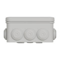 Boîte de dérivation 105x65x55 Schneider Mureva Box étanche 8 embouts Gris IP55