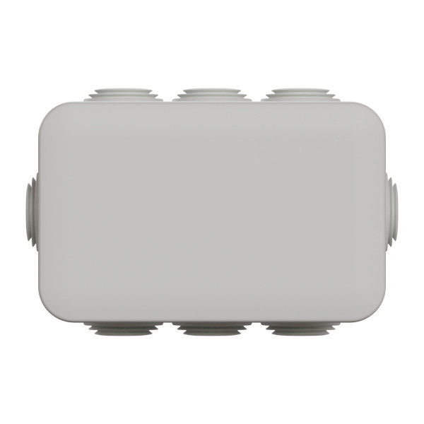 Boîte de dérivation 105x65x55 Schneider Mureva Box étanche 8 embouts Gris IP55