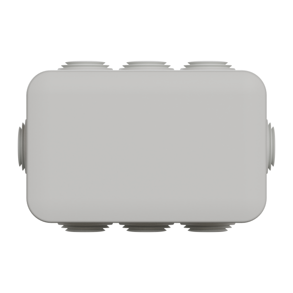 Boîte de dérivation 105x65x55 Schneider Mureva Box étanche 8 embouts Gris IP55