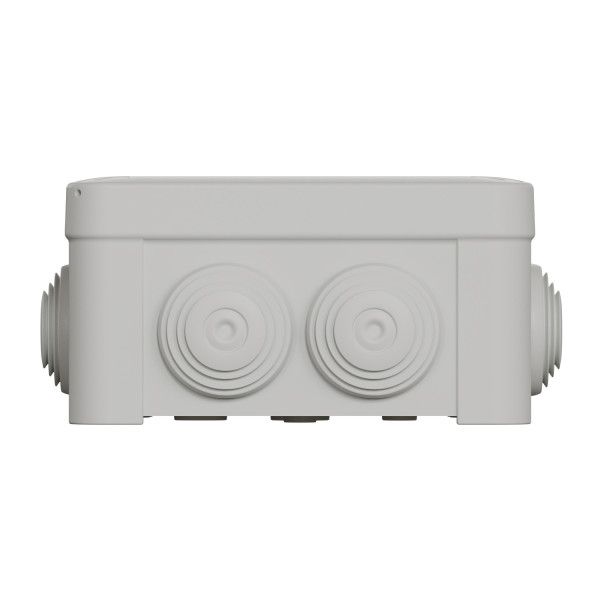 Boîte de Dérivation Grise IP55 avec Embouts 105x105x55 mm Mureva Box Schneider