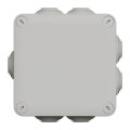 Boîte de Dérivation Grise IP55 avec Embouts 105x105x55 mm Mureva Box Schneider