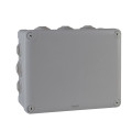 Boîte de dérivation 225x175x100 Schneider Mureva Box étanche 12 embouts Gris IP55