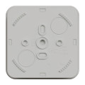 Boîte de dérivation 80x80x45 Schneider Mureva Box étanche faces lisses Gris couvercle clipsable