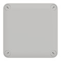 Boîte de dérivation 105x105x55 Schneider Mureva Box étanche faces lisses couvercle à vis Gris