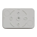 Boîte de dérivation 105x65x55 Schneider Mureva Box étanche 6 entrées défonçable pour PE Gris