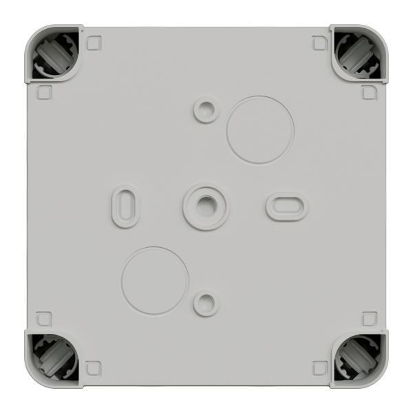 Boîte de dérivation 105x105x55 Schneider Mureva Box étanche 7 entrées défonçable pour PE Gris