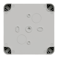 Boîte de dérivation 105x105x55 Schneider Mureva Box étanche 7 entrées défonçable pour PE Gris