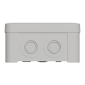 Boîte de dérivation 105x105x55 Schneider Mureva Box étanche 7 entrées défonçable pour PE Gris