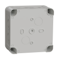 Boîte de dérivation 105x105x55 Schneider Mureva Box étanche 7 entrées défonçable pour PE Gris