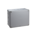 Boîte de dérivation 225x175x100 Schneider Mureva Box étanche 12 entrées défonçables pour PE Gris