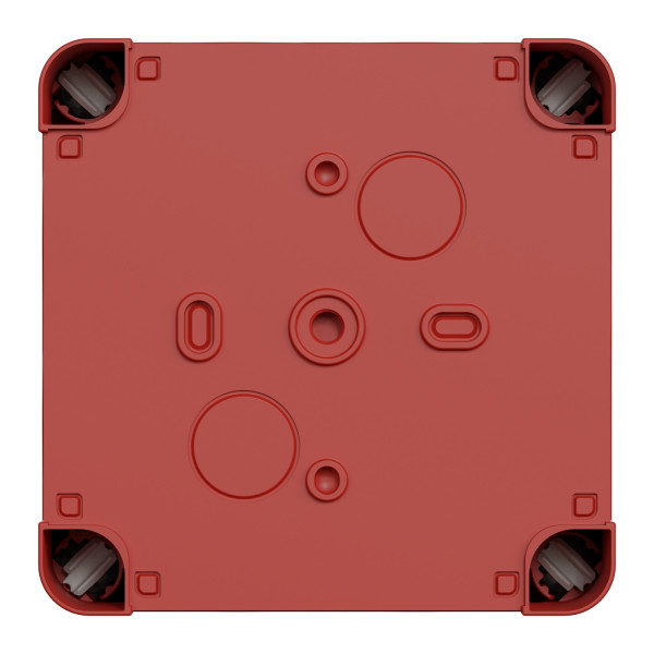 Boîte de dérivation 105x105x55 Schneider Mureva Box étanche 13 entrées Rouge IP55