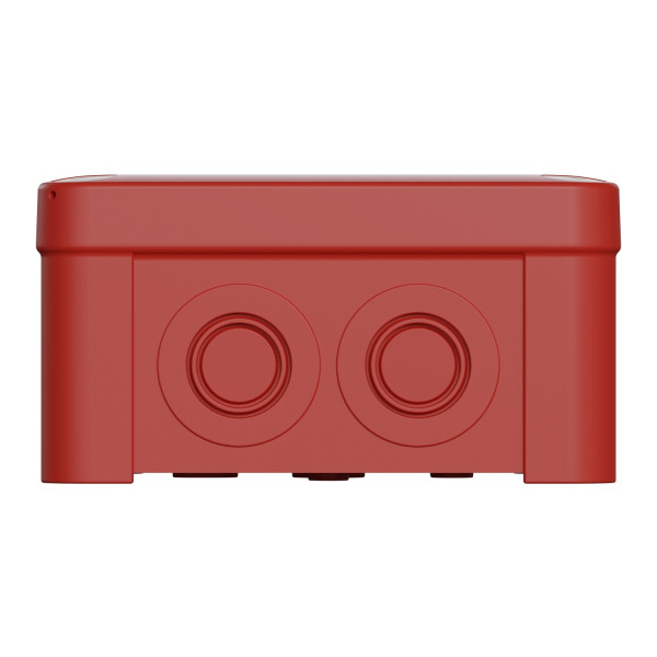 Boîte de dérivation 105x105x55 Schneider Mureva Box étanche 13 entrées Rouge IP55