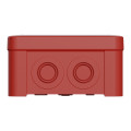 Boîte de dérivation 105x105x55 Schneider Mureva Box étanche 13 entrées Rouge IP55