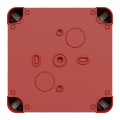 Boîte de dérivation 105x105x55 Schneider Mureva Box étanche 13 entrées Rouge IP55