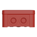 Boîte de dérivation 105x105x55 Schneider Mureva Box étanche 13 entrées Rouge IP55