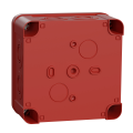 Boîte de dérivation 105x105x55 Schneider Mureva Box étanche 13 entrées Rouge IP55