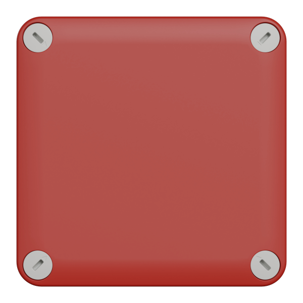 Boîte de dérivation 105x105x55 Schneider Mureva Box étanche 13 entrées Rouge IP55