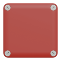 Boîte de dérivation 105x105x55 Schneider Mureva Box étanche 13 entrées Rouge IP55