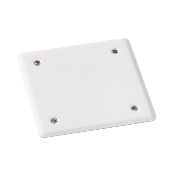 Modulo, couvercle blanc 100x100 pour boite de dérivation