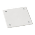 Modulo, couvercleblanc 152x152 pour boite de dérivation