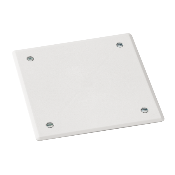 Modulo, couvercleblanc 152x152 pour boite de dérivation