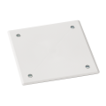 Modulo, couvercleblanc 152x152 pour boite de dérivation