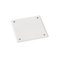 Couvercle Blanc 128x128 mm pour Boîte de Dérivation Modulo Schneider