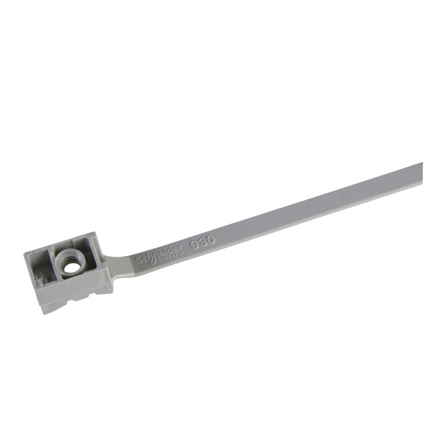 Colliers avec chevilles 16 à 32mm Schneider Mureva Fix instacable gris