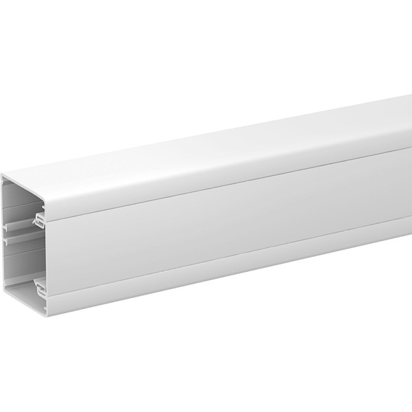 Goulotte 55x75mm Schneider OptiLine 45 1 compartiment blanc