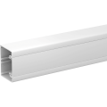 Goulotte PVC Blanche OptiLine 45 Schneider Electric - 1 Compartiment -2000 x 55 x 75 mm  - Mesuré en Mètre Linéaire