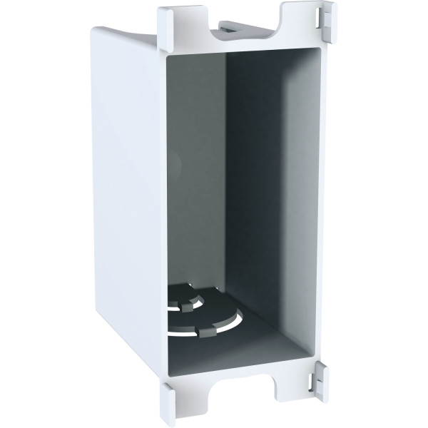 Boîte d'encastrement 1 module Schneider Unica pour maçonnerie profondeur 35mm