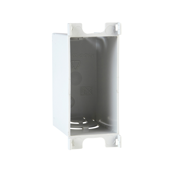 Boîte d'encastrement 1 module Schneider Unica pour maçonnerie profondeur 35mm