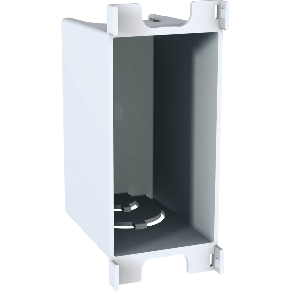 Boîte d'encastrement 1 module Schneider Unica pour maçonnerie profondeur 35mm