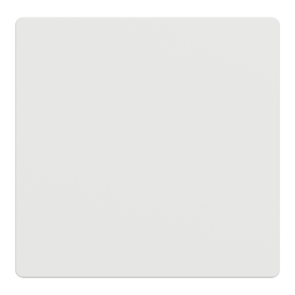 D-life - enjoliveur simple sans marquage - blanc nordic mat