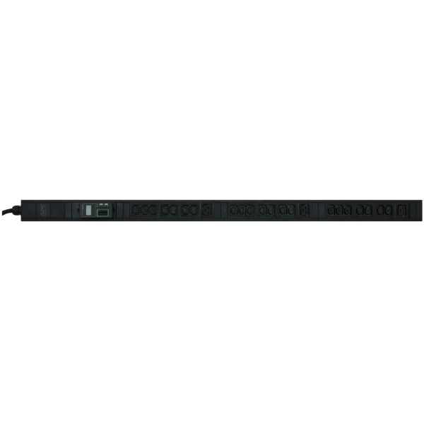 Easy pdu - mesuré - zero u - 11 kw 230v - (21) c13 & (3) c19 - iec309
