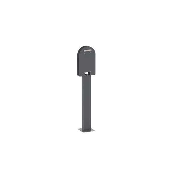 Evlink pro ac - pied métal pour deux bornes de charge - ik 10