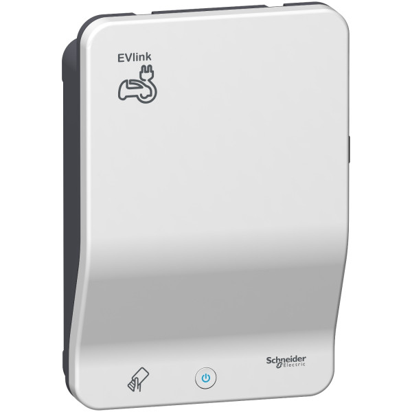 Evlink smart wallbox - 1 prise t2s - rfid - paramétrable 3/22 kw